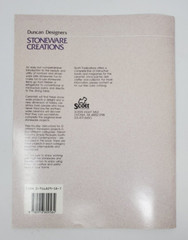 Duncan Designers Stoneware Creations Book 1992 Scott Publications