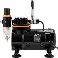 Professional Dual-Action Airbrush Kit 120W Electric Spray Gun Air Brush Painting