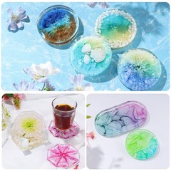 48pcs Concentrated Alcohol Ink Set, Vibrant Colors Alcohol-Based Resin Ink fo…