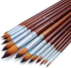 Artist Watercolor Paint Brushes Set 13pcs – Round 13pcs Round Paint Brush