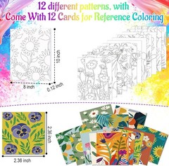 12 Set Paint and Sip Kit for Adults 8″x 10″ Pre Drawn Canvas for Painting DlY…