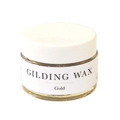 Jolie Gilding Wax – Metallic Finish for Furniture, 1 Ounce (Pack of 1), Gold