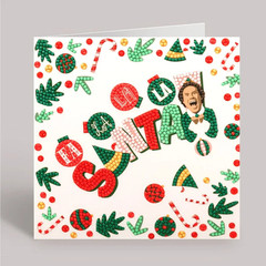 Buddy The Elf Crystal Art Card Kit 18x18cm/7.09x 7.09inches