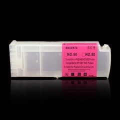 4 Pcs/Set 800ML/PC For HP 80/90 Empty Ink Cartridges For HP 4000 1050c 4500