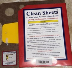 Clean Sheets – Cln-cs100 Superior Mixing Pad (12X12)