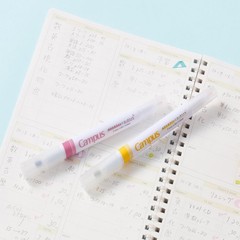 KOKUYO Campus Dual Tip Highlighter Marking Pens 5 Colors Fine Writing Japan