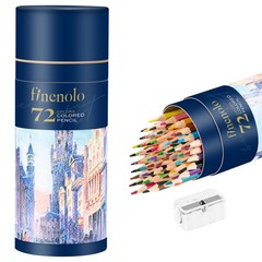 72 PCS Colored Pencils Soft Core Art Drawing Kit With Sharpener Sketching