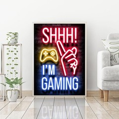JFYHAB Diamond Art Painting Kits for Adults, 12×16 inches, SHHH I am gaming