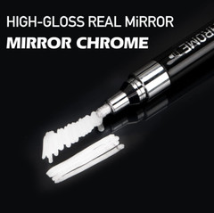 ZEYAR Liquid Chrome Marker Paint Marker, DIY Silver Marker Pen