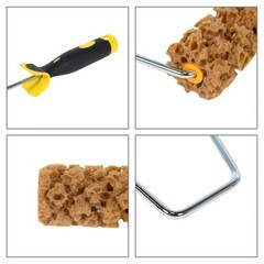 Hanroy Sponge Paint Roller Small 6″ for Texture Painting Decorators Brush M60