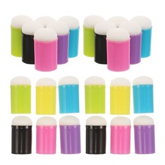 36pcs Finger Daubers Sponge – Children Finger Painting Sponge Stampers – Ink