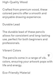 Brutfuner 80 Color Skin Tone Oil Colored Pencils Set