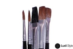 25pc Artist Craft Brush Brushes Set Watercolor Acrylic DIY Paste Glue DIY Art