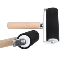 Rubber Glue Roller 4in Practical for Scrapbooks Wallpapers Printmaking