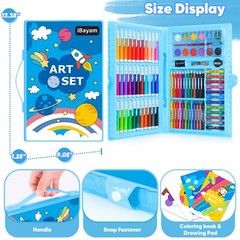 iBayam Coloring Set for Kids Cute Preppy School Stuff 149-Pack Sketching Draw…