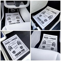 Pcs Paper Floor Mats for Cars, Disposable Automotive Floor Mats, Waterproof 100