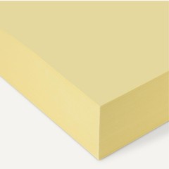 Amazon Basics 30% Recycled Color Copy Paper, 8.5″ x x 11″, Pastel Canary