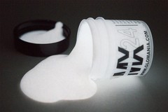 White MX24 Extreme Glow in the Dark Paint Super Bright 2oz Acrylic Craft