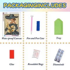 Diamond Art Kits for Adults, 5D DIY Women and Flower Diamond Painting Kits for B