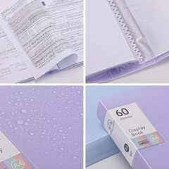 A4 Art Portfolio Binder with Sleeves – 120 Pages – 2Pcs