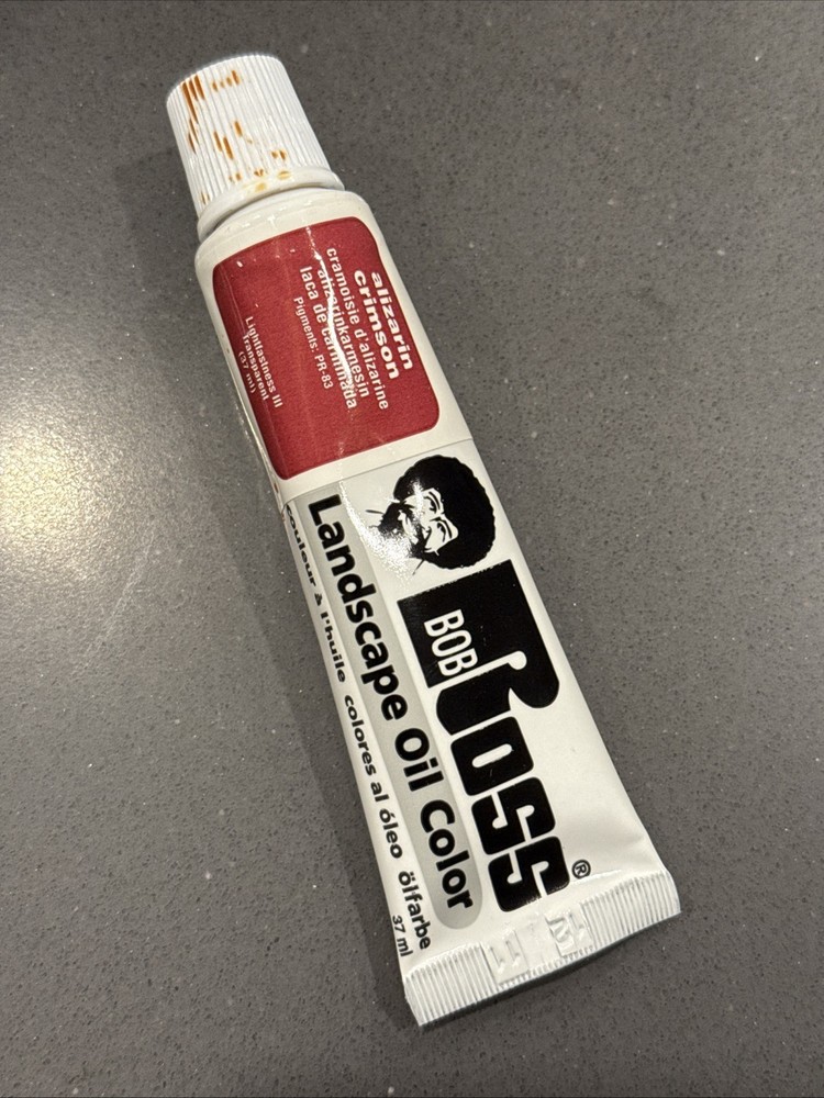 Bob Ross Weber Artist Oil Art Color Paint 37ml Tube Alizarin Crimson