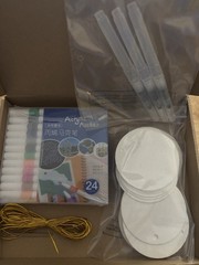 AmazingSpark 64 Pcs Christmas Stocking Magic Foam Texture Painting Kit