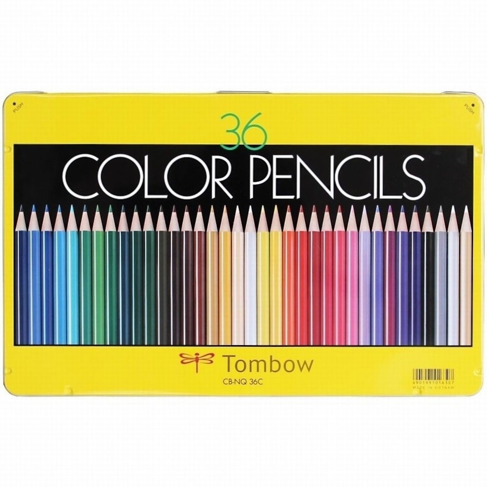 JAPAN TOMBOW CB-NQ36C Color Pencils Art Pens 36 colors W/ Tracking