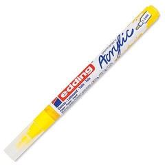 edding 5300 acrylic marker fine – yellow – 1 waterproof Office Product