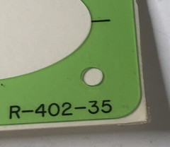 Berol RapiDesign Ellipses 402-35