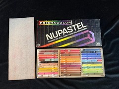 Vintage Set of 36 Prismacolor NUPASTEL Firm Pastel Sticks – Complete in Box USED