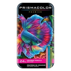 Prismacolor Premier Colored Pencils – Soft Core – 24 Count – NEW with FAST Ship!
