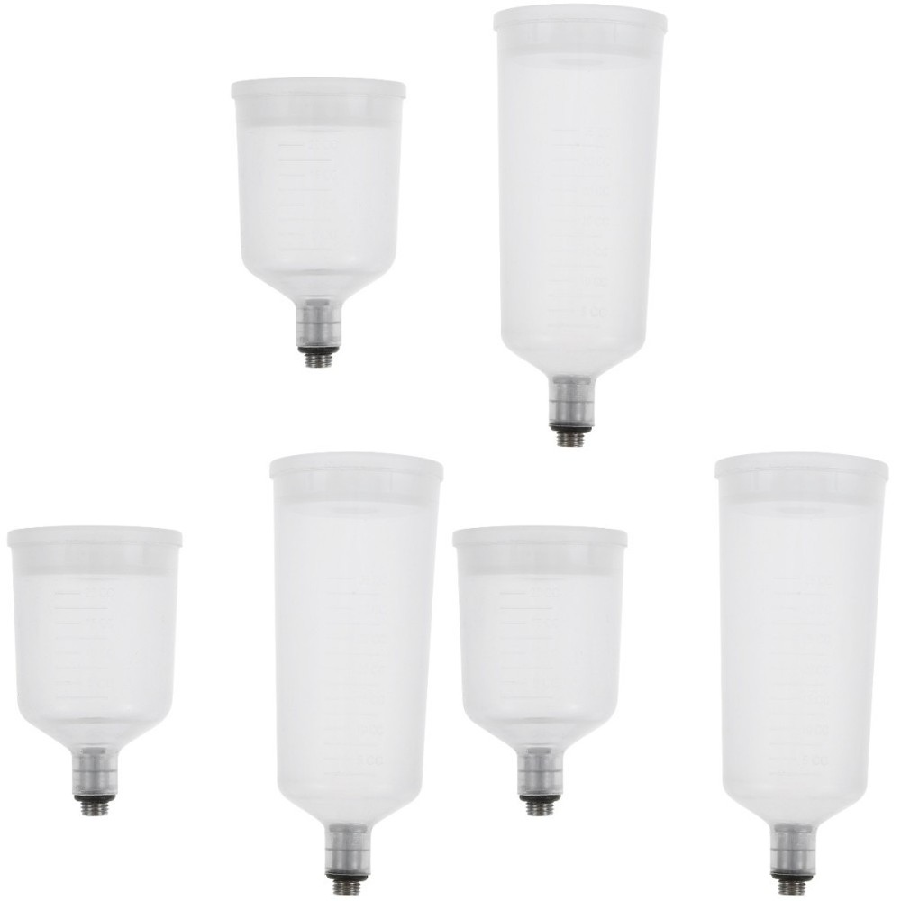 3 Pack Replaceable Airbrush Cup Small Mixing Bottle Paint Container
