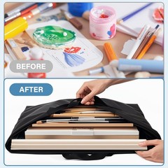 Art Portfolio Bag, 24 x 36 Extra Large Light Weight Art Portfolio Case Should…