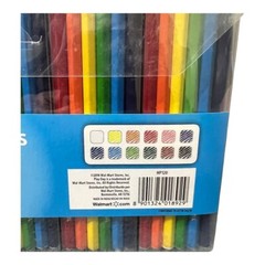 Play Day Color Pencils 12 Colors 120 Pencils Label Torn on Front 2018 New