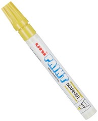 Uni Paint PX-20 Medium Tip Yellow Single Paint Marker