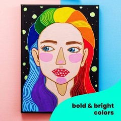 Acrylic Paint Markers for Rock Painting Stone Ceramic Glass Wood Canvas – Set