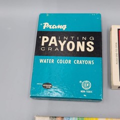Vintage Prang Payons Sakura Cray-Pas Alphacolor Pastels Crayons Art Lot
