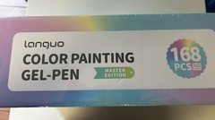 Gel Pens For Coloring, 168 Pack Colored Pens for Black Paper White Paper,