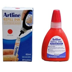 ARTLINE Whiteboard Markers Refill Ink 60ml 12 Bottles Black Blue Red Free Ship