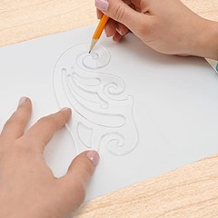 Westcott French Curve Template, Set of 8 (FC-8) Assorted Sizes