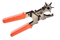 9” Heavy Duty Revolving Leather Punch Tool, 2.0 – 4.5 mm