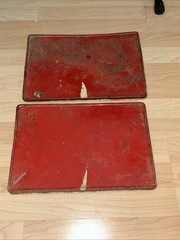 Vintage (2) Set Multicolor Paint Box Tin Made in England 1960’s