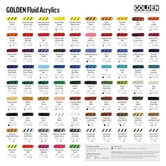 Red Oxide Fluid Acrylics – 1 fl. oz. Bottle – Professional Acrylic Paint