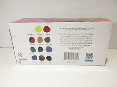 Acrylic Paint Set – 12 colors of Art Paints for Canvas 2.5 fl oz each