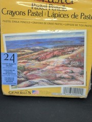 General’s Multi Pastel Chalk Pencils Assorted Colors Set of 24