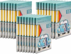 Madisi Colored Pencils Bulk-Non-Toxic Pre-Sharpened-23 Packs of 12