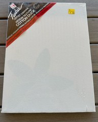 Vintage Fredrix 9” x 12” Pure Cotton Duck Artist Canvas Acid Free – Made In USA