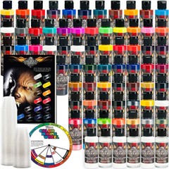 66 Createx Wicked Colors 2oz Complete Colors Airbrush Paint Set – Hobby Craft