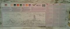 Sealed REEVES 24×8″ Paint by Number PANORAMIC Set LIGHTHOUSE w/ Ship on Sea