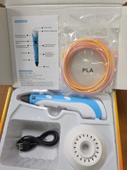 3D Printing Pen Set Doodle Printer Drawing 12 Colours PLA Filament Gift For Kids